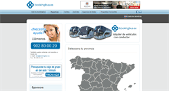 Desktop Screenshot of bookingbus.es